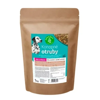 Konopné otruby, 1 kg