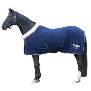 Odpocovací deka pro koně RugBe Royal Fleece tmavě modrá