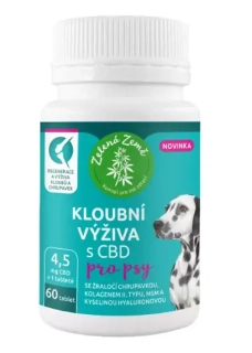 Kloubní výživa pro psy s CBD 60 ks