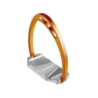 Hliníkové třmeny Equitaly plus up spin, 12,5 cm