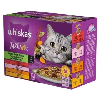 Whiskas Tasty Mix Volba Šéfkuchaře Ve Šťávě - 12x85g