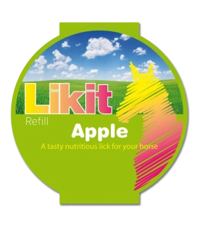 Ovocný liz pro koně LIKIT jablko, 250 g