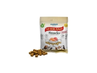 Serrano Snack Meditky tréninkové kostičky, rybí, 85g