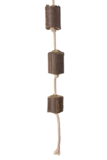 Závěsná, zdravá, 100% přírodní hračka s vičencem (pícnina) a zeleninovými kousky, balení 2kg - 2 kusy