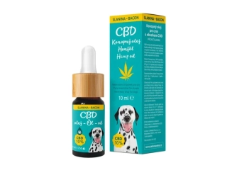 CBD kapky pro psy 10% - slaninové, 10 ml