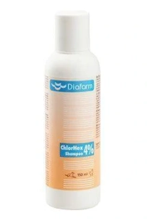 Ošetřující šampon Diafarm Chlorodexine 4%, 150 ml