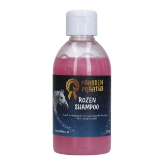 Šampon Paardenpraat TV, růže, 250 ml