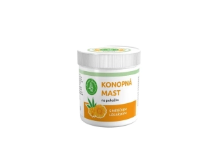 Konopná mast na kůži, 100 ml
