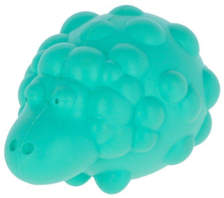 Dentální hračka pro psy ovečka ToyFastic s vůní slaniny, tyrkysová
