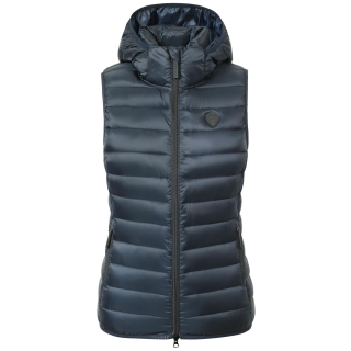 Dámská vesta Covalliero podzim/zima 2025/2026 Quilted, modrá