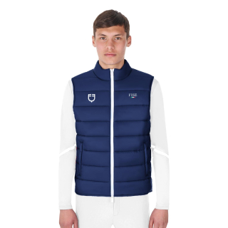 Pánská vesta Equestro X FISE slim fit