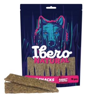Ibero Meat Snack Rabbit Stripes - 15 ks