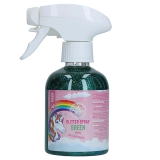 Sprej Glitter Lucky Horse, zelený, 250 ml