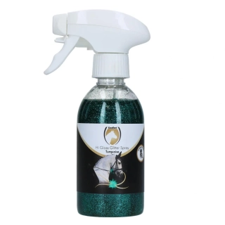 Sprej s třpytkami Excellent Horse Hi Gloss, tyrkysový, 250 ml