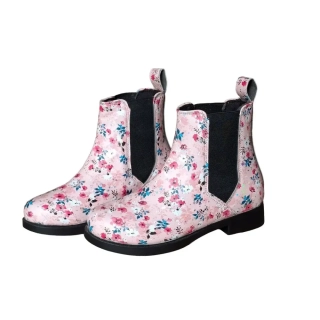 Dětské jezdecké boty "Pink Flower Star"