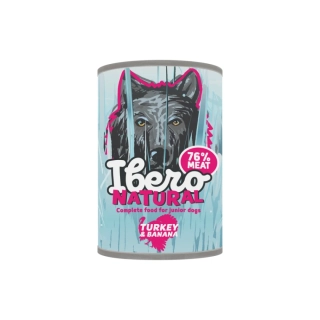 Ibero Complete Low Grain 400g - Junior Turkey & Banana