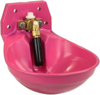 Napáječka misková Suevia Model 12 P růžová 3/4"