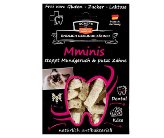 Tyčinky na čištění zubů pro kočky Mminis, 63 g