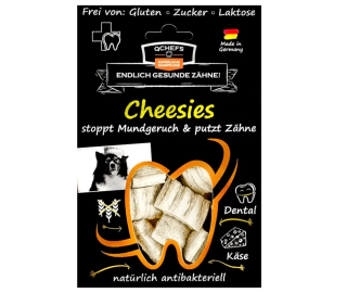 Tyčinky na čištění zubů se sýrem pro psy Cheezies, 