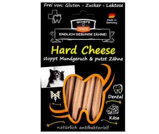 Tyčinky na čištění zubů se sýrem pro psy Hard cheese, 100 g
