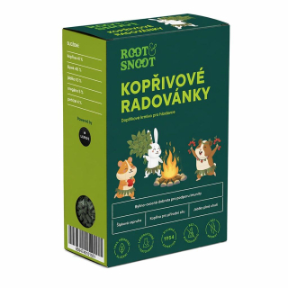 Kopřivové radovánky Root & Snoot pro hlodavce granule, 200 g