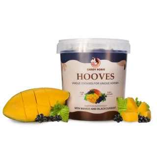 Pamlsky Candy Horse, mango - černý rybíz, 1200 g