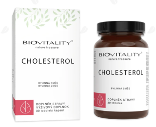 Biovitality Cholesterol - tobolky 30 ks