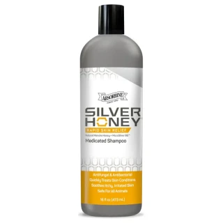 Medicinální šampon pro koně Silver Honey Shampoo, 473 ml